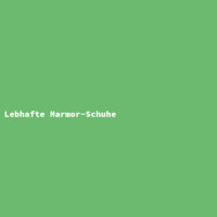 Lebhafte Marmor-Schuhe
