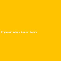 Ergonomisches Leder-Handy