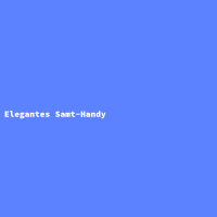 Elegantes Samt-Handy