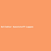 Beliebter Kunststoff-Lappen