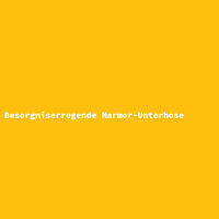 Besorgniserregende Marmor-Unterhose