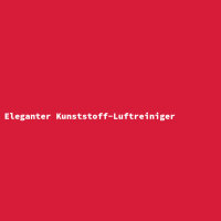 Eleganter Kunststoff-Luftreiniger