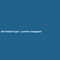 Reichhaltiger Leinen-Computer