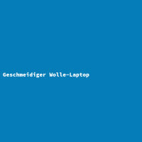 Geschmeidiger Wolle-Laptop