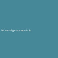 Mittelmäßiger Marmor-Stuhl