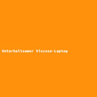 Unterhaltsamer Viscose-Laptop