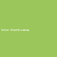 Toller Plastik-Laptop