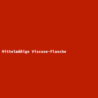 Mittelmäßige Viscose-Flasche