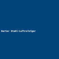 Harter Stahl-Luftreiniger