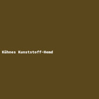 Kühnes Kunststoff-Hemd